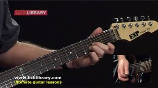 How To Play Paint It Black by The Rolling Stones | Guitar Lesson Licklibrary