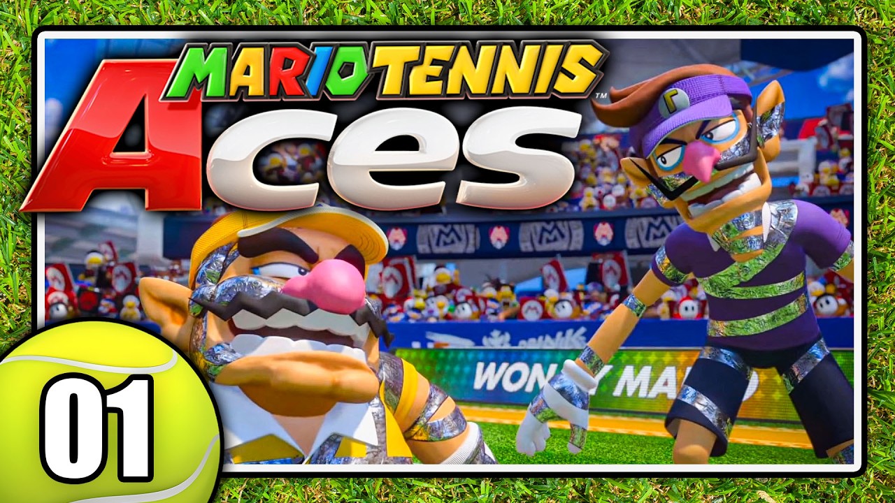 MARIO TENNIS ACES # 01 🎾 Ein böser Tennis-Schläger entführt Luigi?!