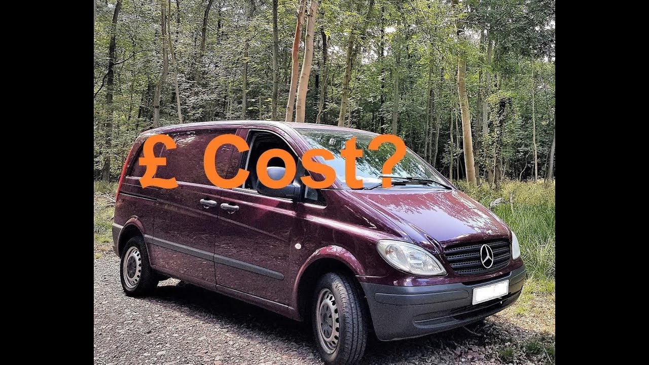 VAN CONVERSION Costs so far YouTube