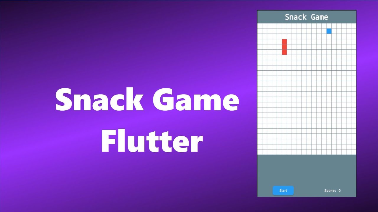 Snack Game - Flutter - Speed Code - YouTube