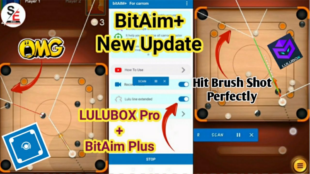 BitAim+ New Update Lulubox Pro+BitAim Plus Hit Brush Shot