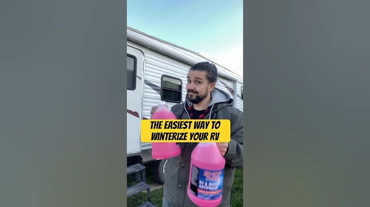 This is THE EASIEST WAY to WINTERIZE YOUR RV! 5 STEPS #rvlife