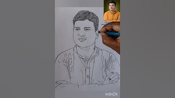 Adv. Ashish Jaiswal | Pencil Sketch Drawing | MLA Ramtek Vidhansabha | 🚩Shivsena MLA | Nagpur Kanhan