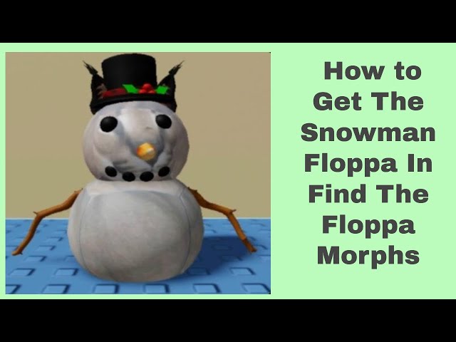 Roblox Find the floppa morphs snow map 21 floppas 