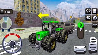 Heavy Tractor Trolley Cargo Simulator 3d Truck - Android gameplay screenshot 5