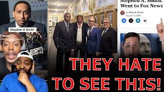 CNN And Liberals TRIGGERED Over Stephen A Smith And Bill Maher Having White House Dinner With Trump!
