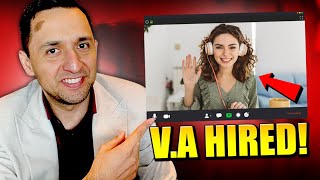 How I Hired the Perfect Virtual Assistant | VA Hiring Tutorial