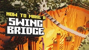 How to make a Swing Bridge in Minecraft