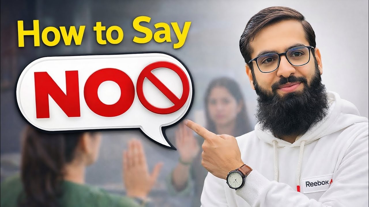 Learn How to Say NO and Take Control of Your Life - YouTube