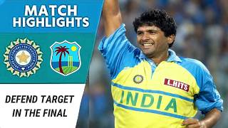 The Final | India Vs West Indies | Match Highlights | Venkatapathy Raju Magic Wins India The Trophy