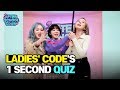 [AFTER SCHOOL CLUB] LADIES' CODE's 1 Second Quiz (레이디스 코드의 1초 송퀴즈)