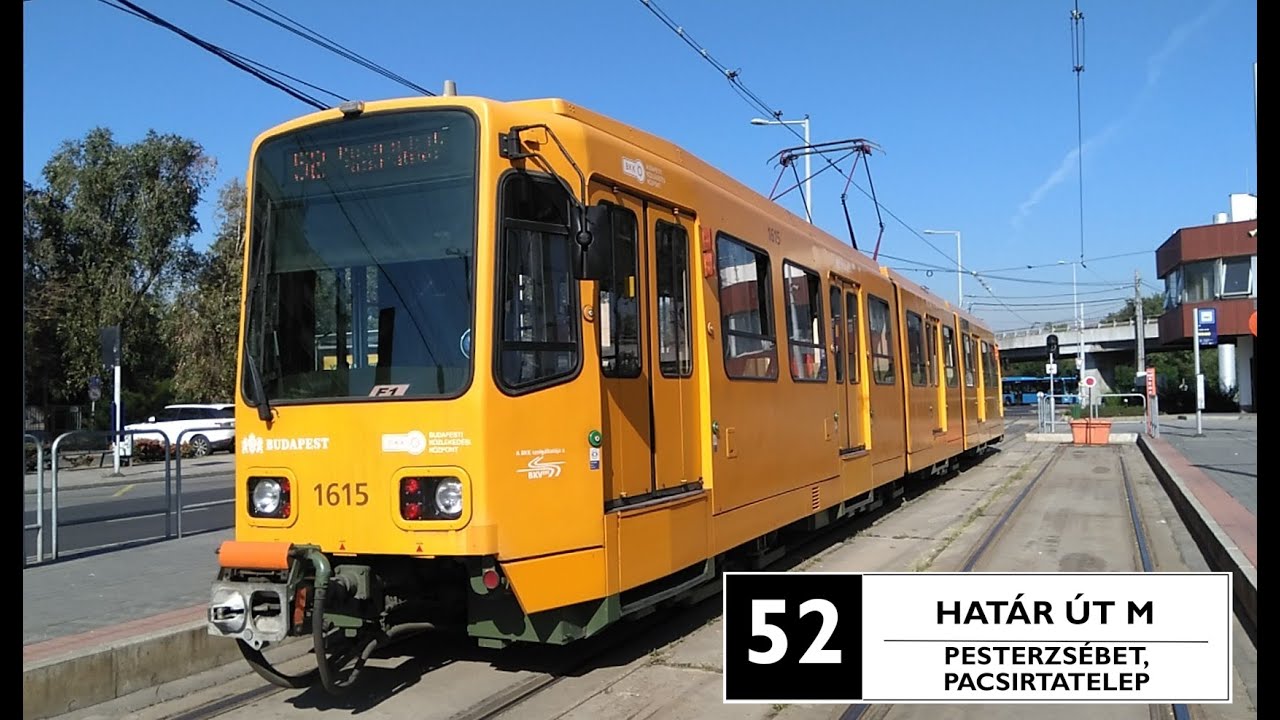 52 - Határ út M  - Pesterzsébet, Pacsirtatelep