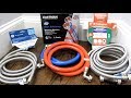 Braided Stainless Steel Washing Machine Hoses | Eastman Fluid Master GE High Efficiency Review