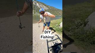 Taking a break from DIY to catch some fish 🎣 #fishing #diy #relax