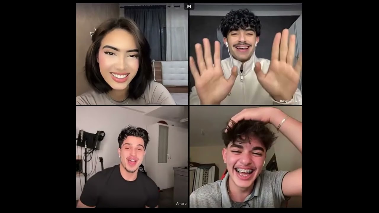 هيام مع حسن وامارو كيستات عشوائية ومع احمد وليد هيام طلقت حسن وقت شافت احمد 🤣بث 2/21