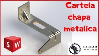 CHAPA METALICA EN SOLIDWORKS [7] 2019