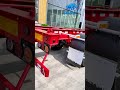 The Patec Container Chassis Trailer for 20ft, 40ft Container