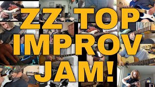 ZZ Top Backing Track - PW Improv Jam 18 - June 6 - June 11 - 2023