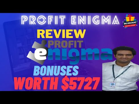 Profit Enigma Review ?Demo And ?Bonuses? Worth ?5727 For? [Profit Enigma Review]?