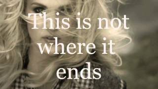 See You Again~ Carrie Underwood LYRICS