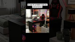 Mesa gamer compacta que transforma seu setup 🎮 #SetupGamer #HomeOffice #MesaGamer