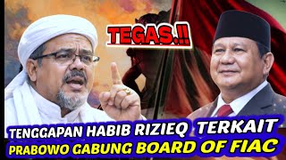 Download Lagu HABIB RIZIEQ'S FIRM RESPONSE REGARDING PRABOWO JOINING THE BOARD OF PIACE MP3