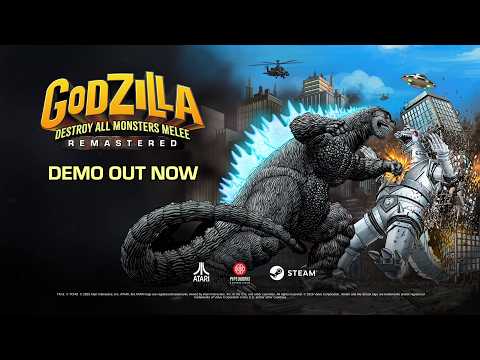 Godzilla Destroy All Monsters Melee Remastered - Official Demo Trailer