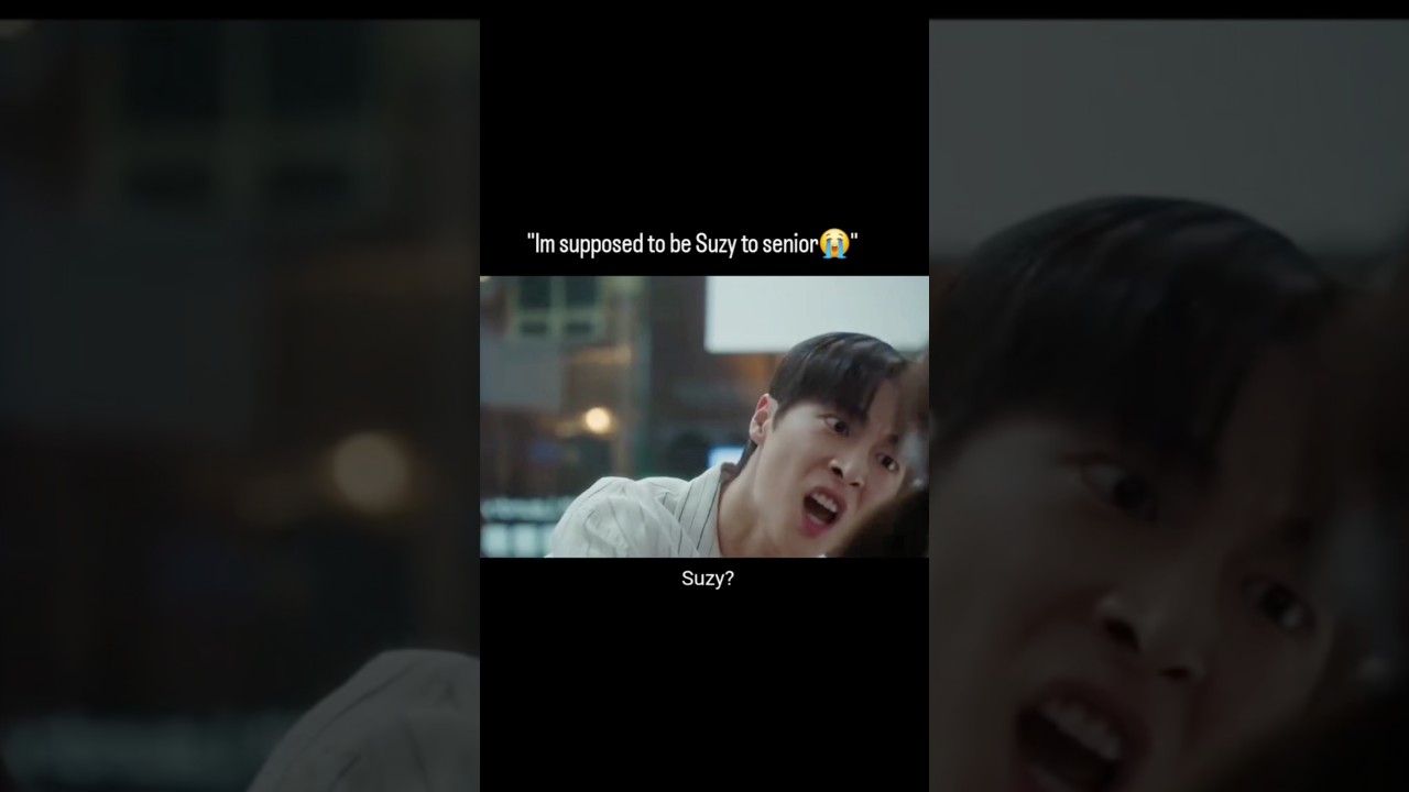 his reaction when she said Suzy 🤣🤣