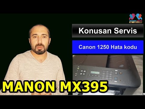 Canon 1250 Hata Kodu | Nedir Nasıl Çözülür | Kapak Açık Hatası | Bölüm. 535. 4K