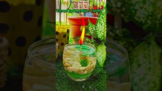 DIY Magic ✨ Water Candle 🕯️ বানালাম #watercandlemaking #watercandle #handmade #magic