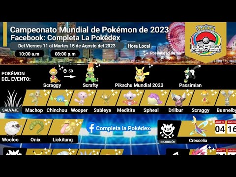 Celebre o Campeonato Mundial do Pokémon GO de 2023!