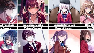 Best Friends of Classroom Of The Elite Characters