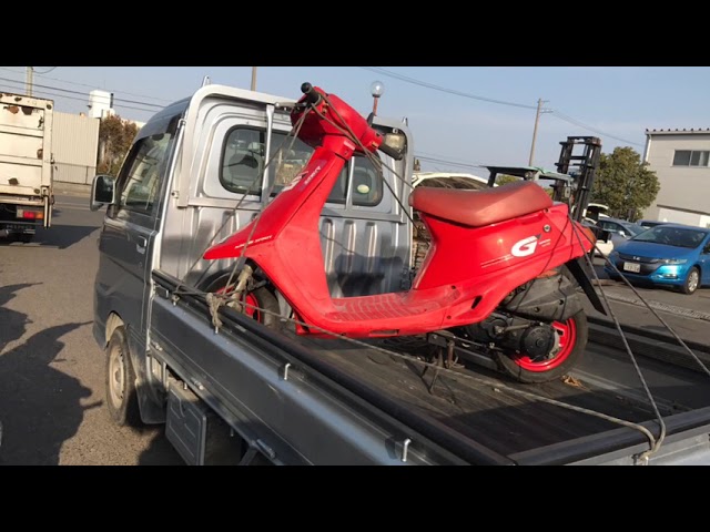 Gダッシュ　AF23 走り屋仕様　Dio ZX AF18 AF35 G' AF23 G-dash Honda Dio-GP Gダッシュ ジーダッシュ 2019年 - YouTube