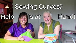 I'm Sewing the Drunkard's Path Block for the First Time (With Help from Kate!)