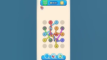 Tangled Line 3D Level 249 #mobilegaming #gaming #ropepuzzle #puzzlegame #tangledline