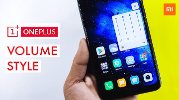 How To Get Volume Styles Like One Ui,Oxygen Os And iOS On Any Xiaomi Device