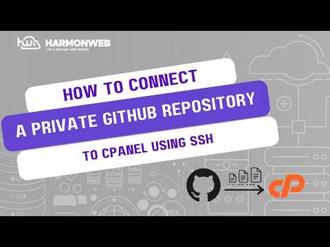 How to Connect a Private GitHub Repository to cPanel Using SSH