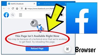 How To Fix Facebook Website This Page Isnt Available Right Now Error On Windows Pc Chrome Browser