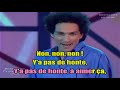 Karaok michel berger  y a pas de honte avec choeurs cration jp karaok