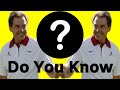 Do You Know Nick Saban Before Bama? Trivia Quiz On Alabama Crimson Tide Football Coach Nick Saban