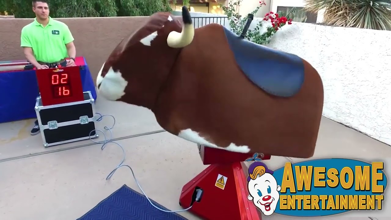 How To Setup The Mechanical Bull Ride-