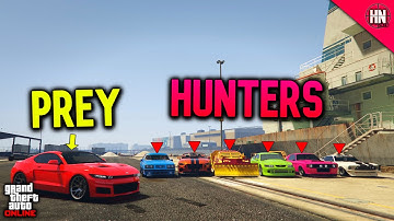 The LONGEST ManHunt EVER! | GTA Online