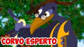 Corvo Esperto - História infantil para dormir | Contos de Fadas em Português | Contos Infantis