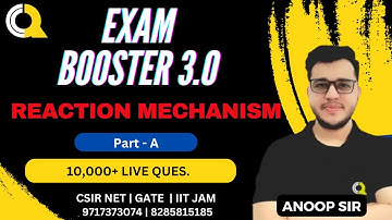 REACTION MECHANISM | SN1 | SN2 | NGP | CSIR NET | IIT GATE  | IIT JAM | Quanta Chemistry Classes