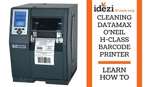 Cleaning The Datamax O'Neil H Class Barcode Printer - Learn @ Idezi "ID Made Easy" screenshot 1