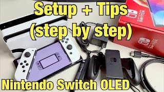 Nintendo Switch OLED: How to Setup + Tips (step by step)