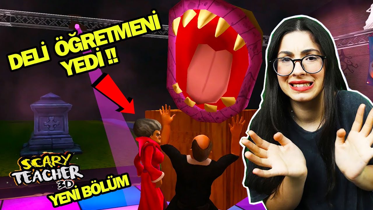 SCARY TEACHER 3D DELİ ÖĞRETMEN MACERASI KORKUNÇ ÇİÇEK DELİ ÖĞRETMENİ YEDİ YENİ BÖLÜM EYLÜL LAL