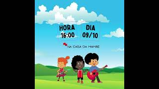 Convite animado 3 palavrinhas editaveis no canva