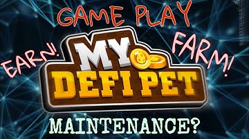 HOW TO PLAY MY DEFI PET | GAMEPLAY (TAGALOG)