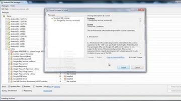 instalar Google Play Services sdk